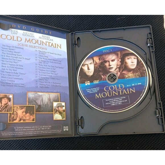 Cold Mountain (DVD, 2003) – Collector’s Edition – Nicole Kidman, Jude Law, Renée - Picture 3 of 7